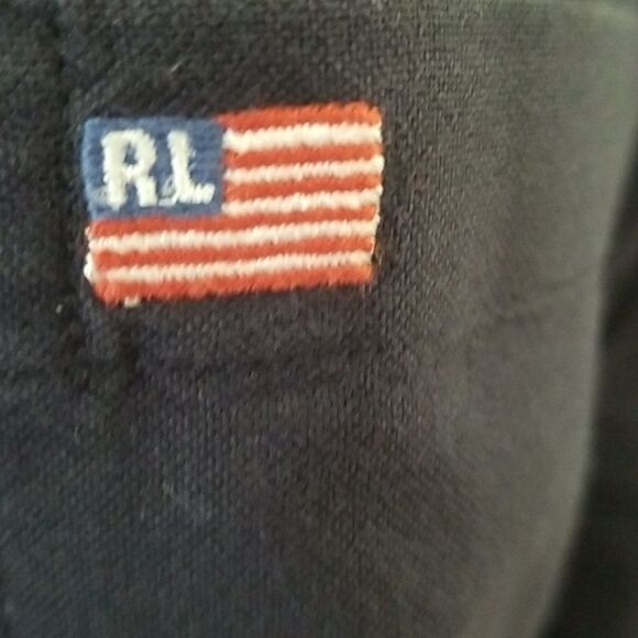 Ralph Lauren Navy Blue Button Down Shirt - Picture 2 of 8